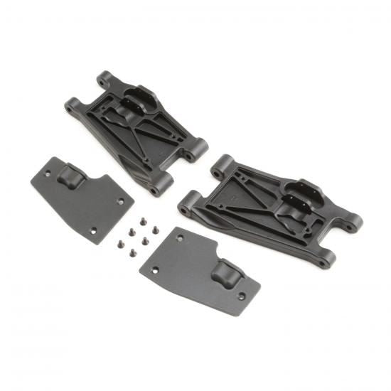 Losi Front, Lower Suspension Arms (L/R): SuperRockRey (Losi254057)