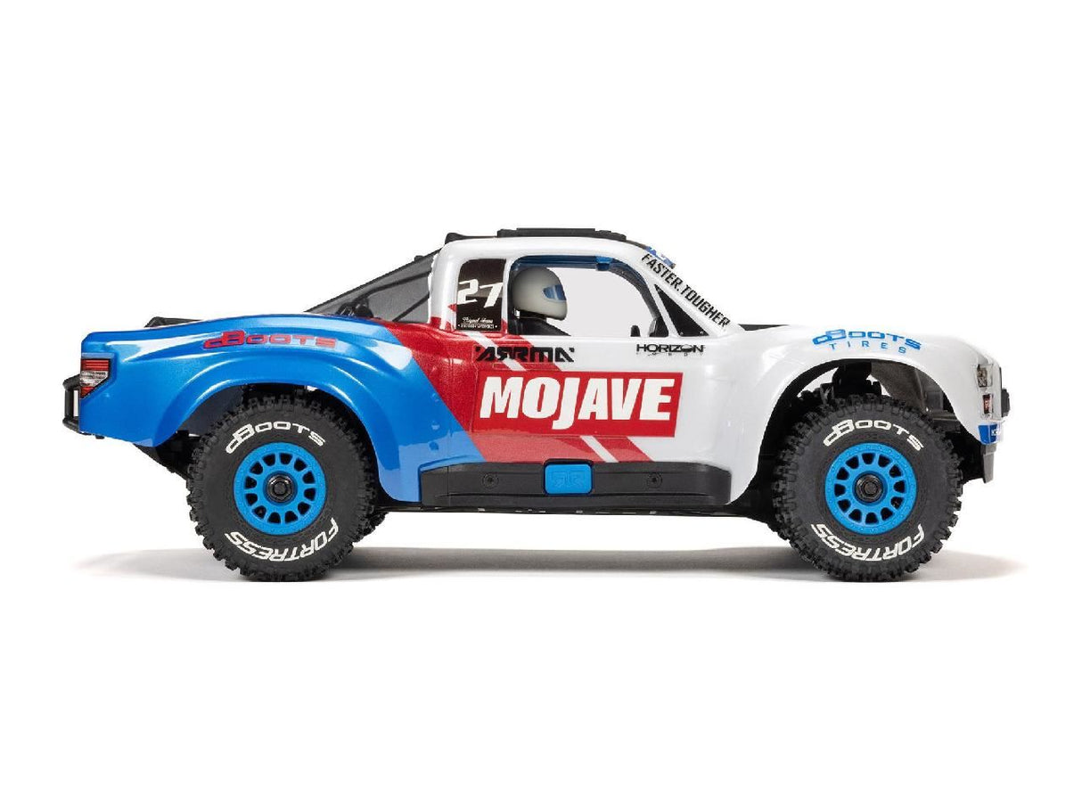 Arrma 1/18 Mojave Grom 223S Blx 4X4 Dt With Batt/Charger White