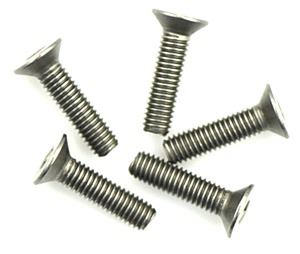 Core Rc Titanium Csk Hex Screws M3 X 12 Pk10