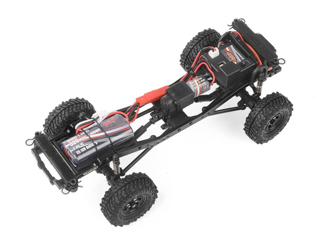 RC4WD 1/24 TRAIL FINDER 2 RTR W/ MOJAVE II HARD BODY SET (RED)