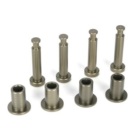 Losi FrontKing Pins & Arm Bushings,Alum.5IVE-T,MINI WRC (LosiB2074)