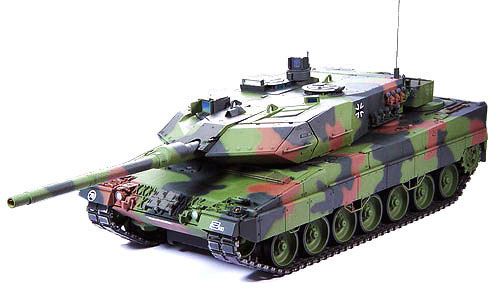 Tamiya Leopard 2 A6 Tank With Option Kit