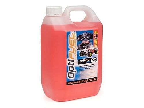 Optifuel Optimix RTR 20% Nitro Car Fuel 2.5 Litres