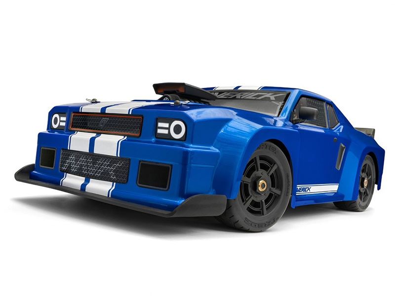 Maverick QuantumR Flux 4S 1/8 4WD Muscle Car - Blue