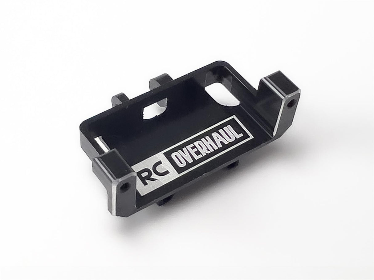 RC Overhaul Servo Mount Black Aluminum SCX24