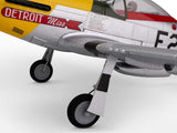 E Flite UMX P-51D Mustang inDetroit Missin BNF Basic with AS3X and SAF