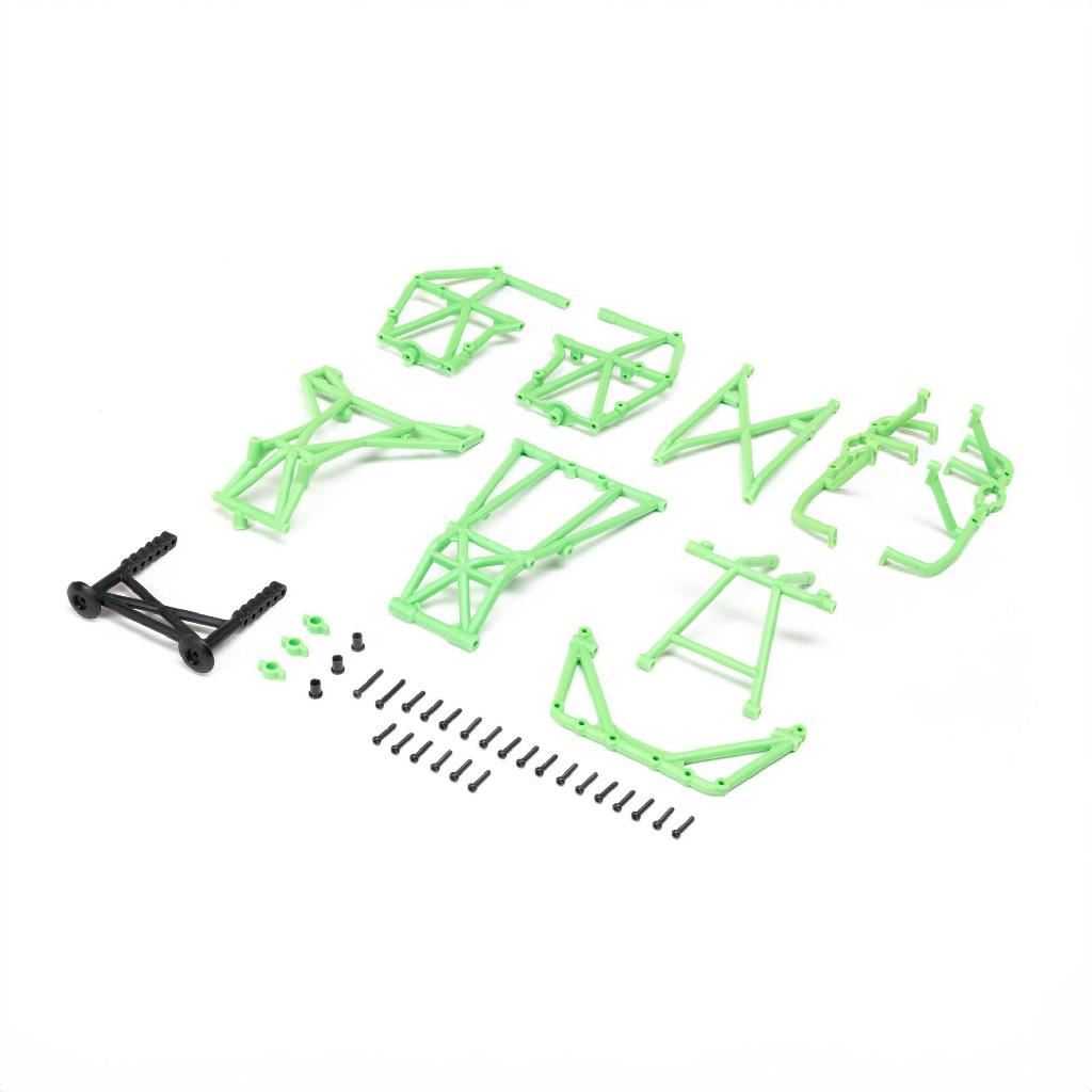 Losi Cage Set Complete, Green: Mini LMT