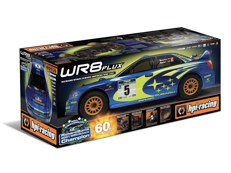 HPI WR8 Flux 2001 WRC Subaru Impreza