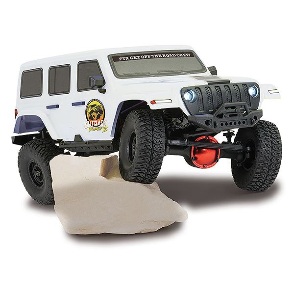 FTX OUTBACK FURY XC RTR 1 16 TRAIL CRAWLER - WHITE