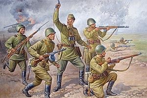 Zvesda Soviet Infantry Wwii