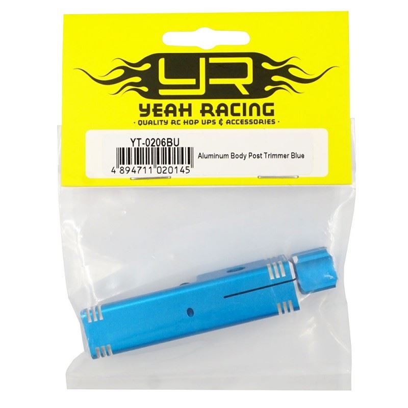 Yeah Racing Aluminum 6mm Body Post Cutter Trimmer Blue