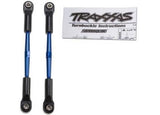 Traxxas Turnbuckles, Aluminium (Blue-Anodised), Toe Links (Stampede)