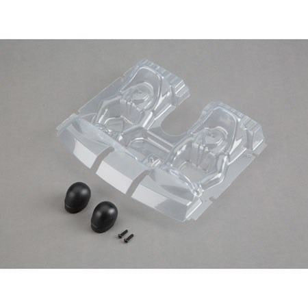 Losi Interior Set with Helmets, Clear: Baja Rey (Losi230020)