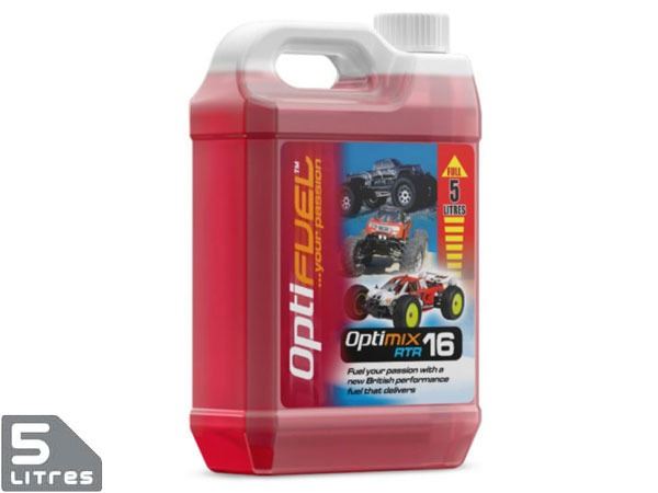 Optifuel Optimix RTR 16% Nitro Car Fuel 5 Litres