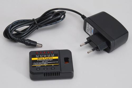 Nine Eagles 1S Li-Po Charger with AC Power Adapter (Euro)