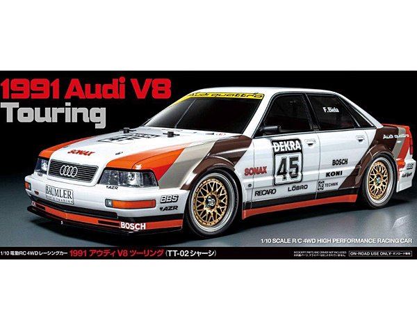 Tamiya 1/10 Audi V8 Touring 1991 TT-02