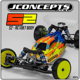 S2 - RC10B7 body w/Carpet/Turf/Dirt Wing LW