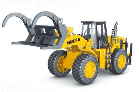 HuiNa 1/40 Diecast Fork Truck Loader Static Model