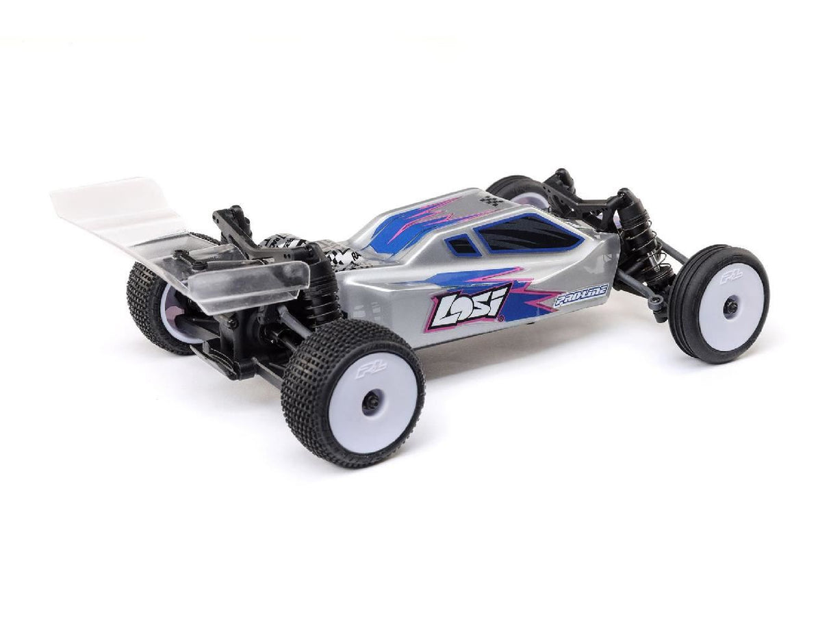 Losi 1/24 Micro-B 2Wd Buggy Rtr Silver