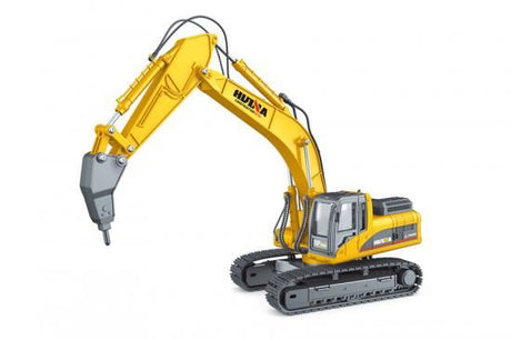 HuiNa 1/40 Diecast Drill Excavator Static Model