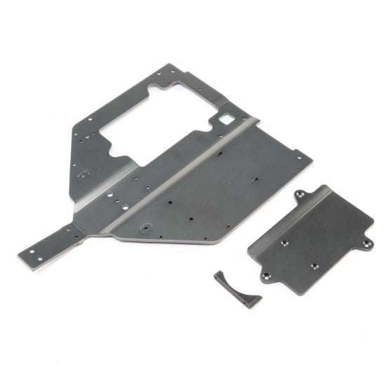 Losi Chassis & Motor Cover Plate: Super Baja Rey (Losi251061)