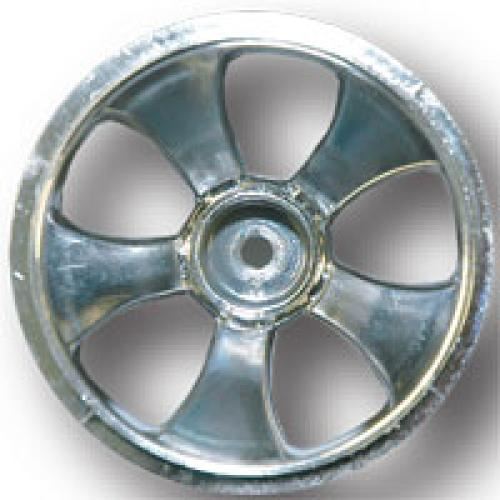 Schumacher Chrome Wheel; 5 Spoke - Menace (Pr)