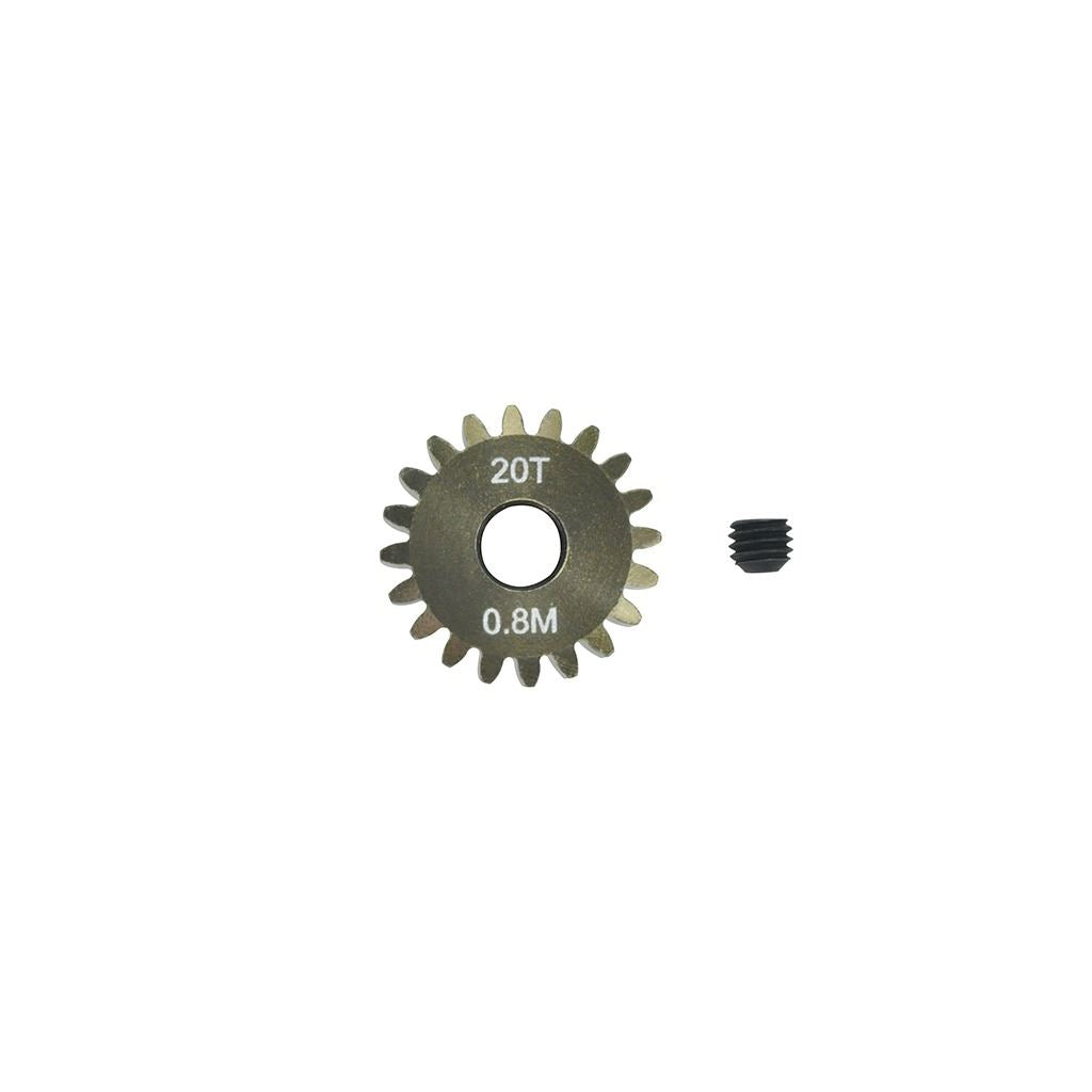 Pinion Gear 0.8mm (Mod) - 20T (7075 Hard)