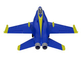 Xfly Twin 40mm F-18 Edf 705mm Jet Without Tx/Rx/Batt - Blue