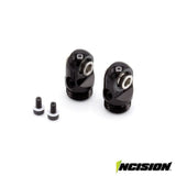 Vanquish S8E Machined Aluminum Shock Cap Black