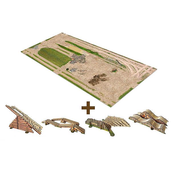 TOYSWD STARTER KIT CARPET CIRCUIT RC CRAWLER PARK 1/24