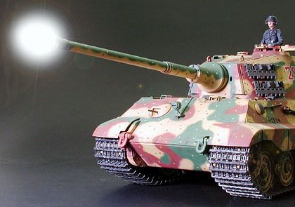 Tamiya King Tiger Tank With Option Kit