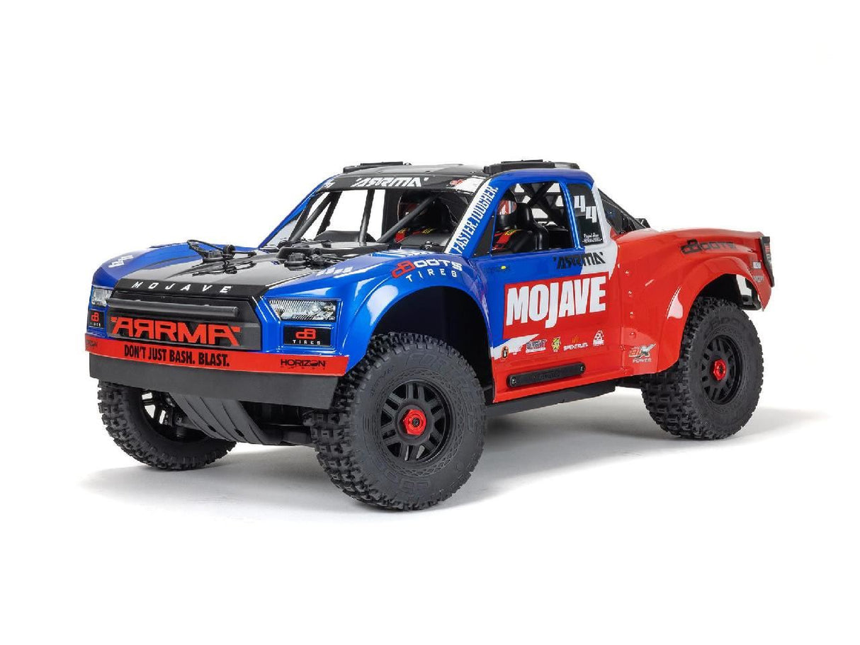 Arrma 1/8 Mojave 4X4 4S Blx Desert Truck Rtr, Blue