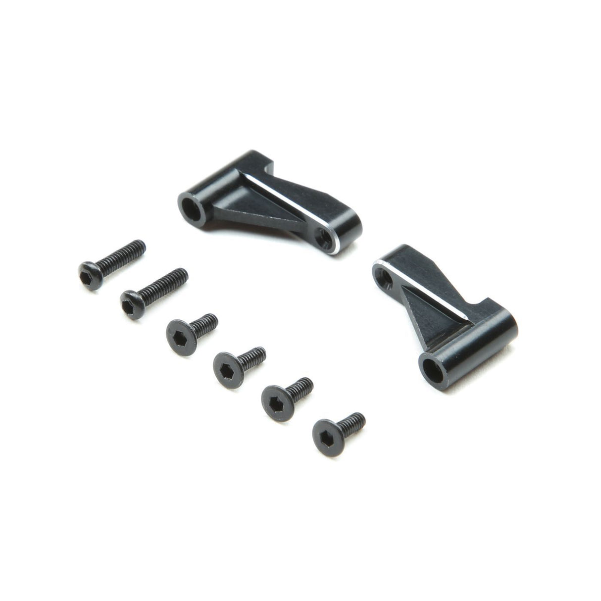 Losi Front Brace Set, Aluminum: Mini-T 2.0