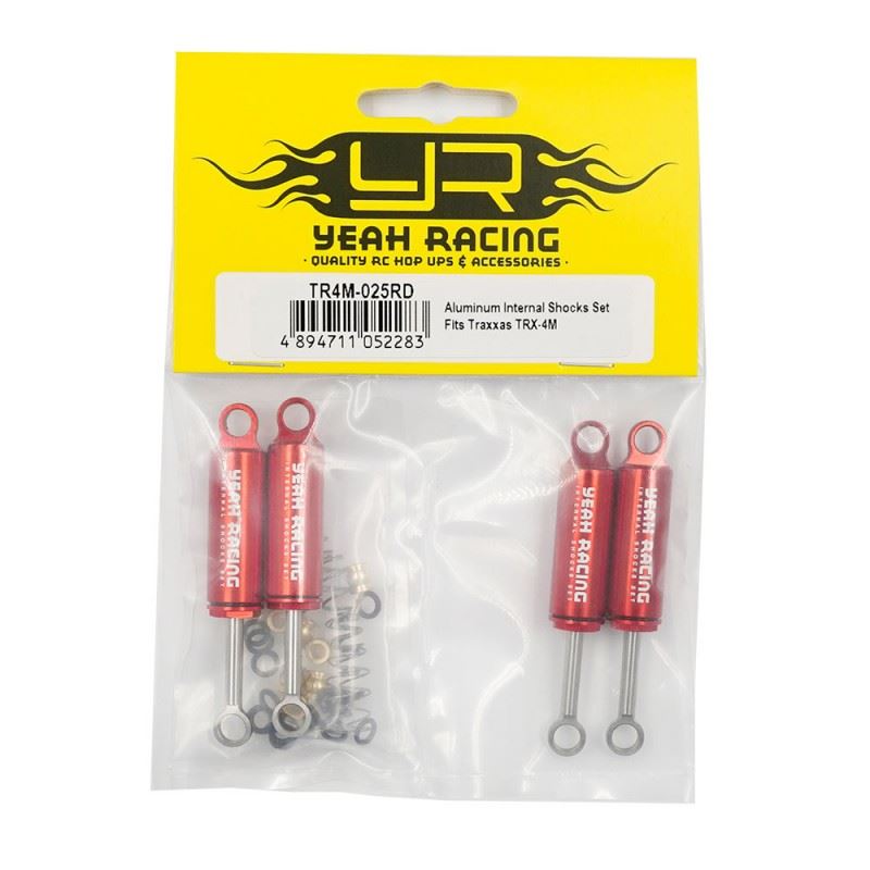 Yeah Racing Aluminum Internal Shocks Set Fits Traxxas Trx-4M