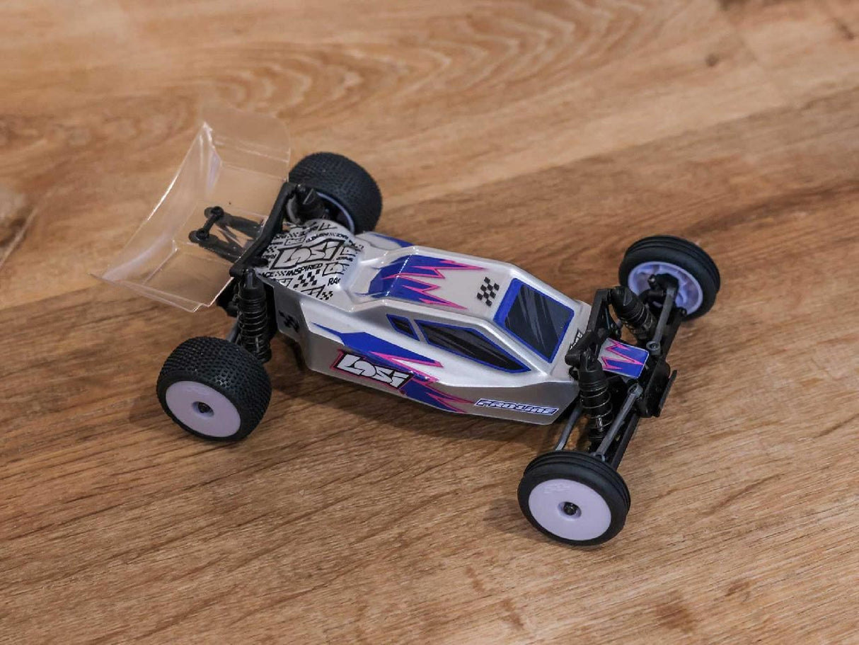 Losi 1/24 Micro-B 2Wd Buggy Rtr Silver