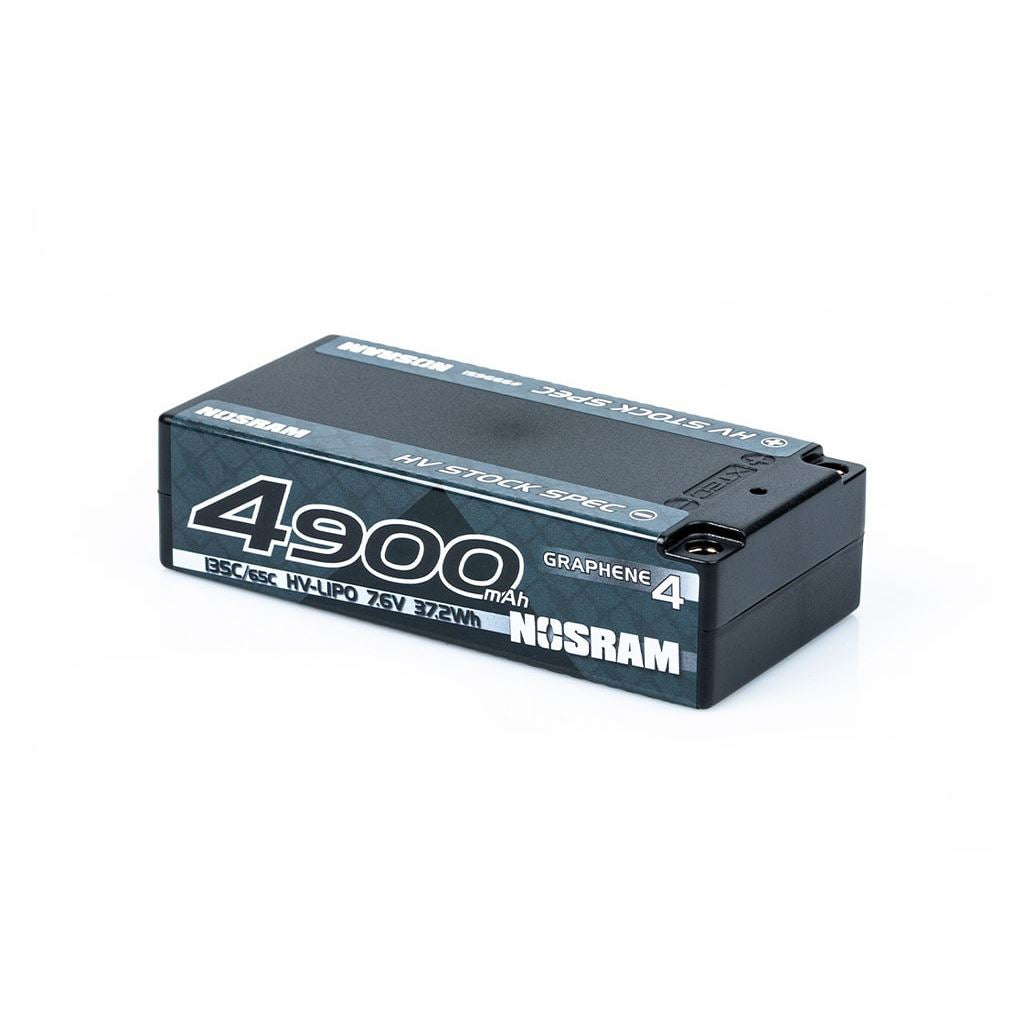 Nosram LiPo 4900mAh G4 HV Stock Shorty 7.6v