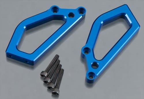 Duratrax Bumper Mount Rear Aluminium Blue E/Tmaxx