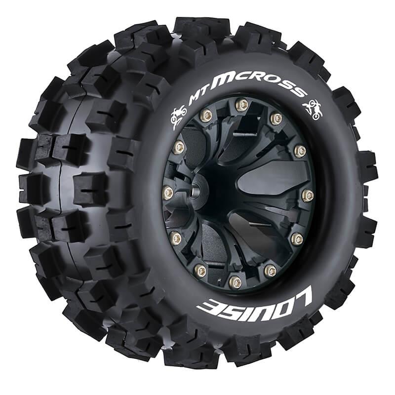 LOUISE RC MT-MCROSS 1/10 SOFT 1/2 OFFSET/BLACK GP JATO 2WD