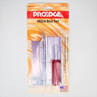 PROEDGE Mitre Box & Razor Saw Set