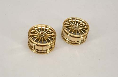 Cen Wheel-16 Spoke/Gold/1:10 (Pk2)