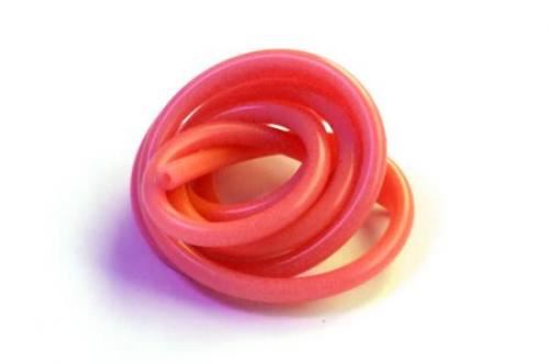 Fastrax Superflex Silicone Tubing Flou Red 3'