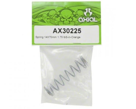 Axial Spring 14X70mm 1.75Lbs/In Orangear (2)