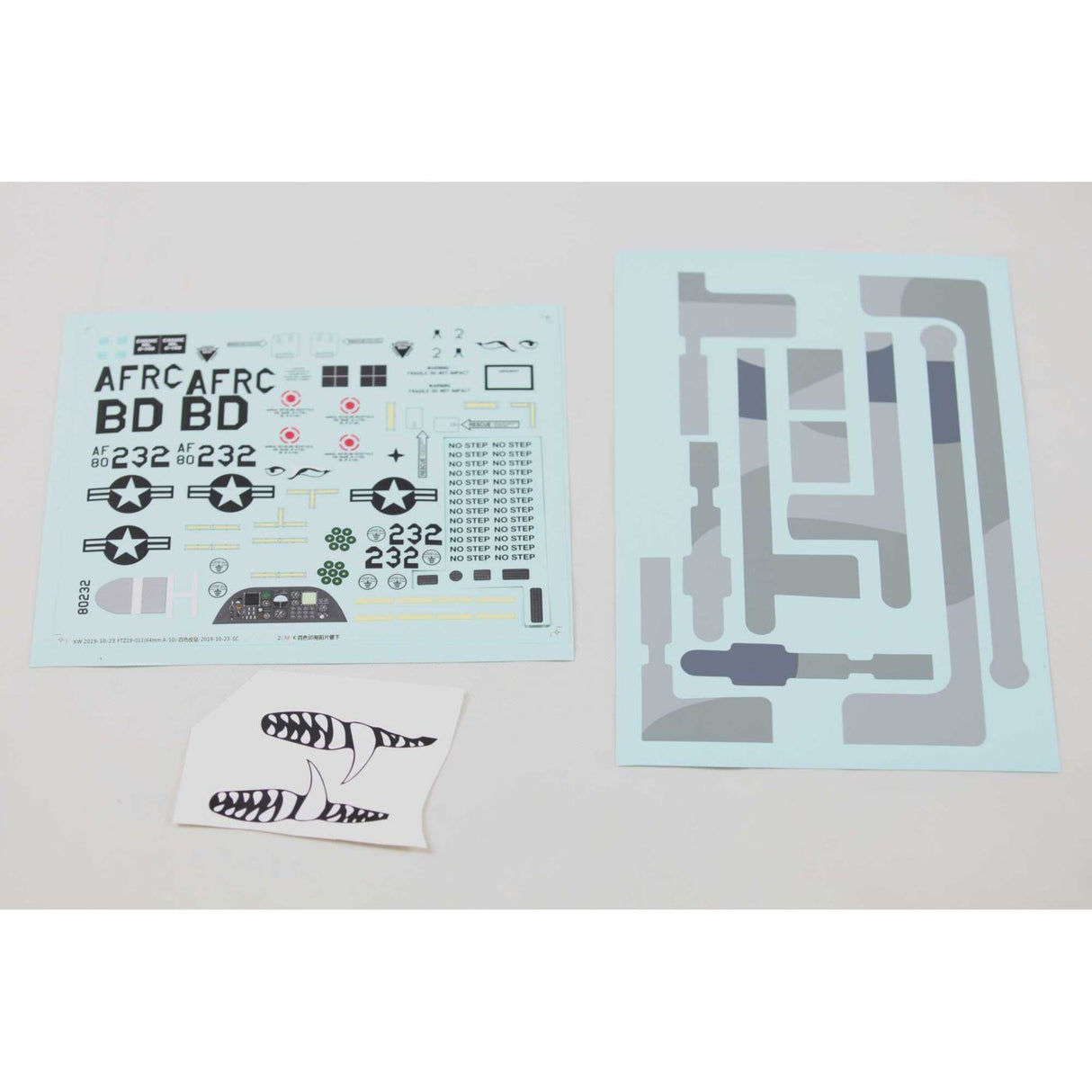 E Flite Decal Set: A-10 Thunderbolt II 64mm EDF