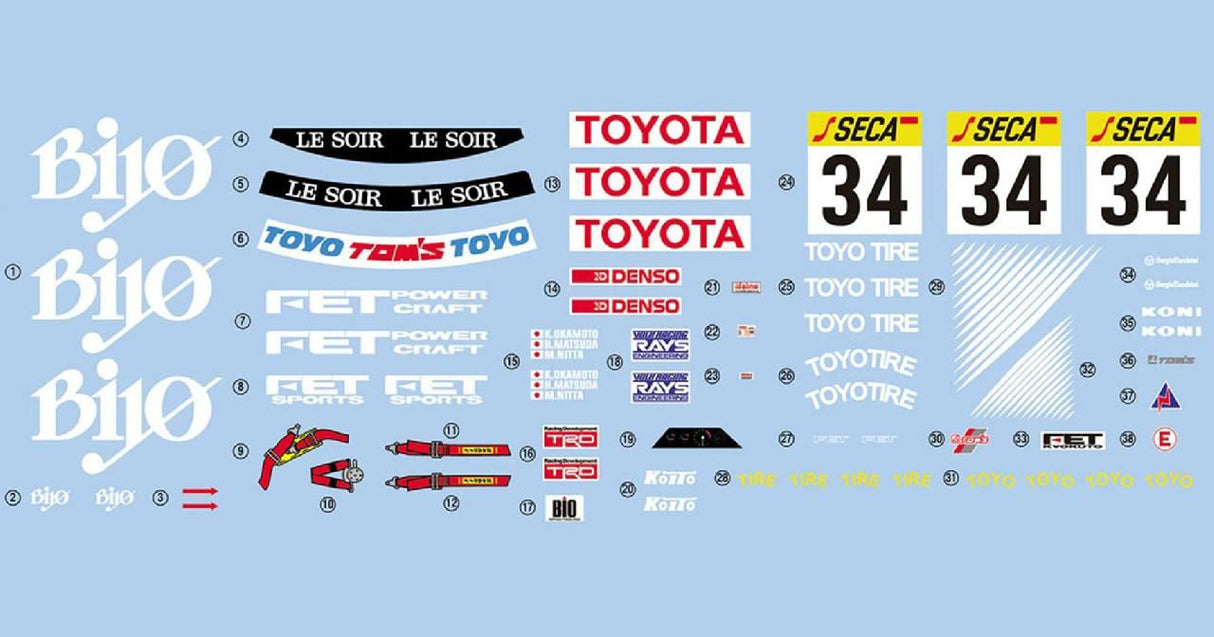 NuNu Toyota Corolla Levin Ae92 24H Spa 1989