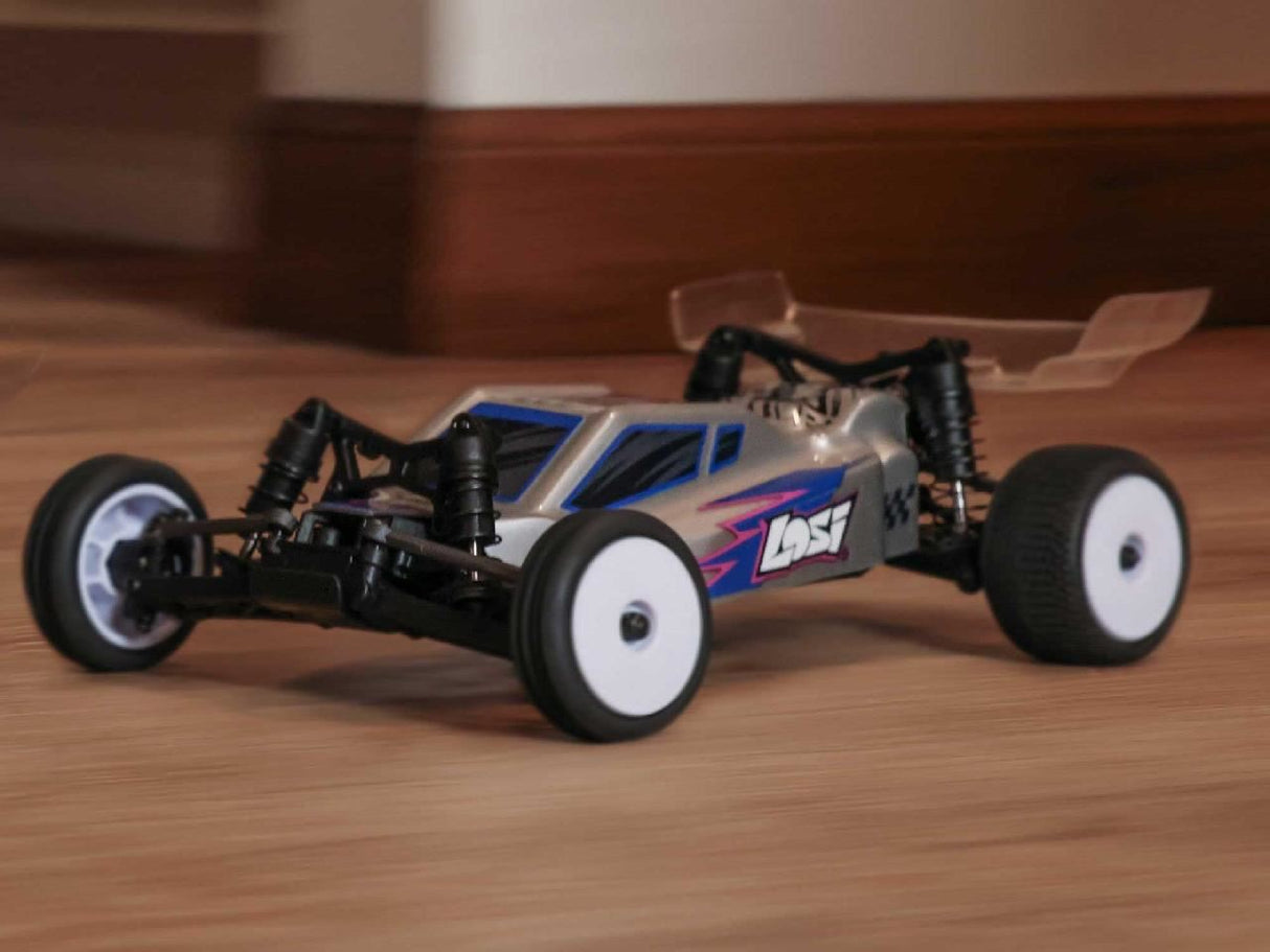 Losi 1/24 Micro-B 2Wd Buggy Rtr Silver