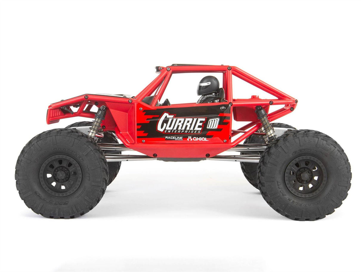 Axial 1/10 Capra 1.9 4WS Unlimited Trail Buggy RTR, Red