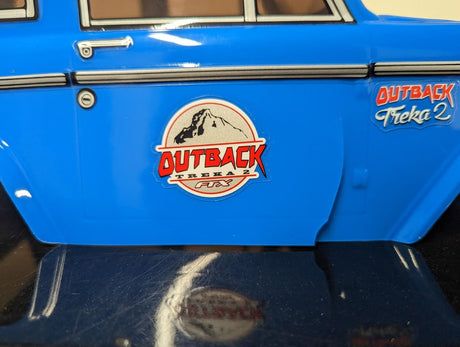 FTX OUTBACK PAINTED TREKA BODYSHELL - BLUE - GRADE B