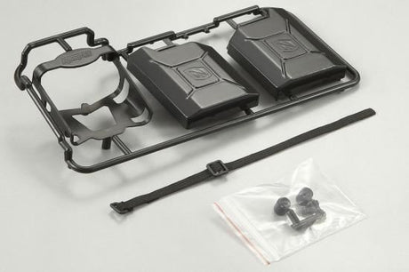 Killerbody Black Plastic Jerry Can Set