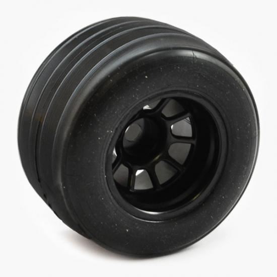 Sweep 1/10 Formula 1 Rear V4 Pre-Glued Grooved Tyres 28R