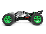 Maverick Quantum XT Flux 80A 1/10 4WD Stadium Truck - Silver/Green